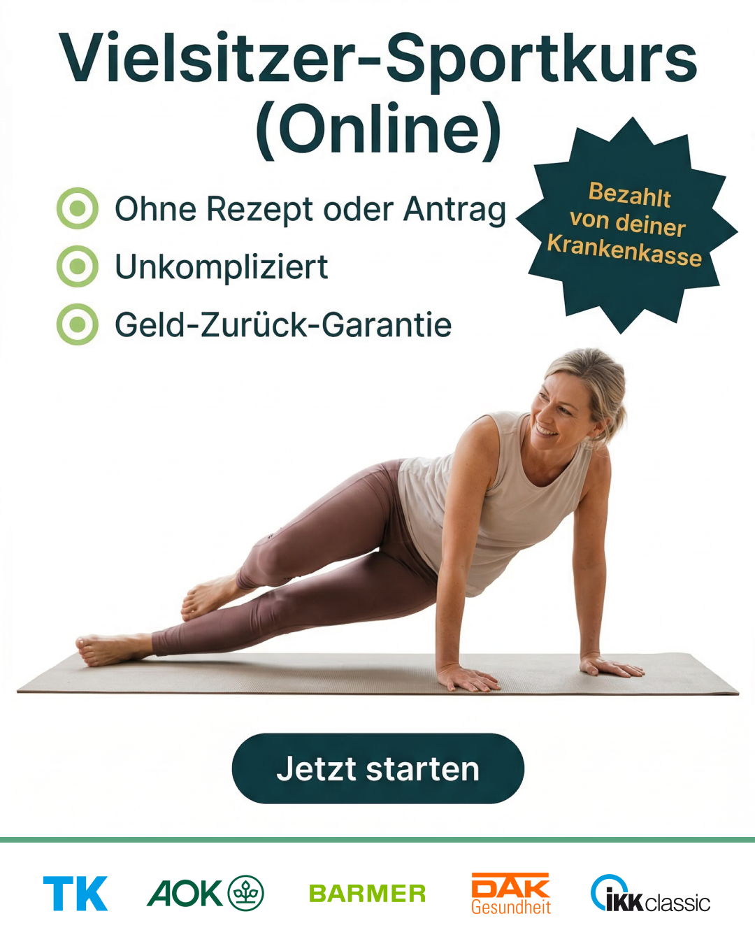 Medizen Fitness App Facebook ad