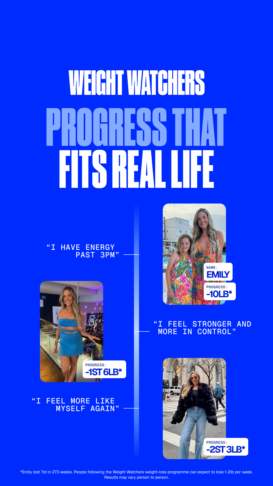 WeightWatchers UK Facebook ad