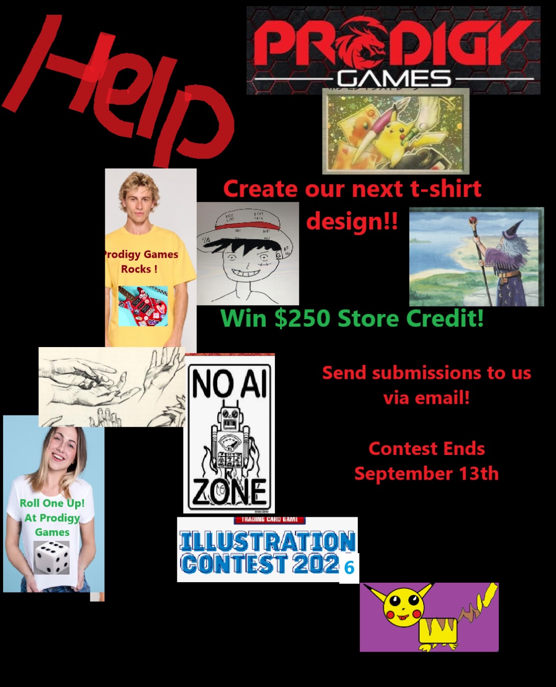 Prodigy Games Facebook ad: CALLING ALL ARTISTS!