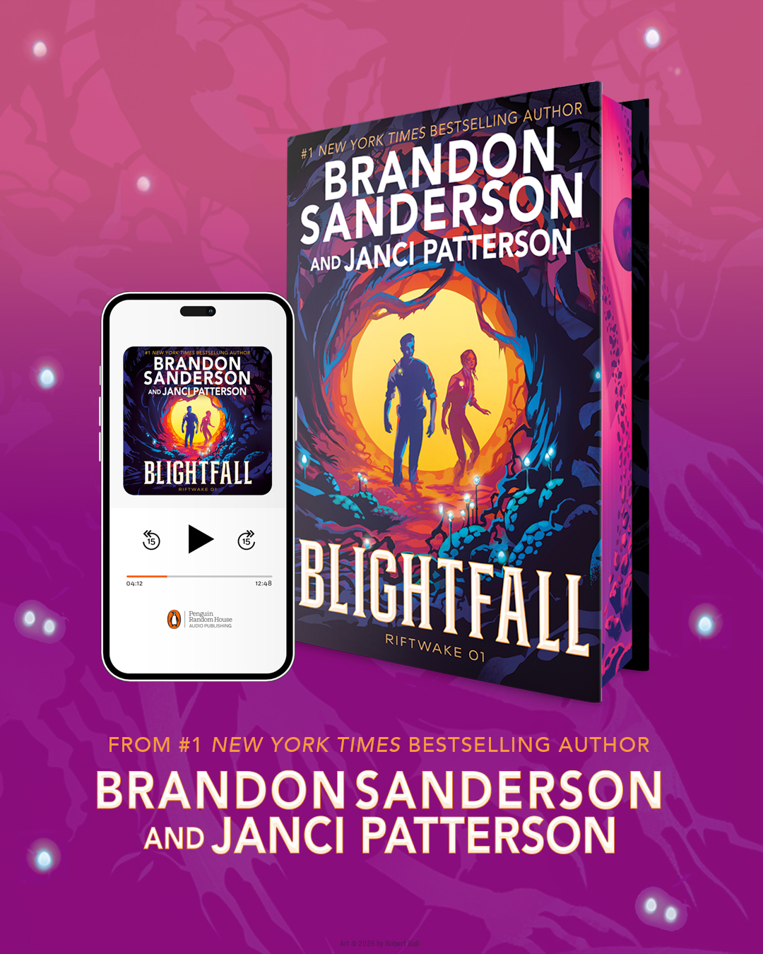 Underlined Facebook ad: Book One in New Trilogy