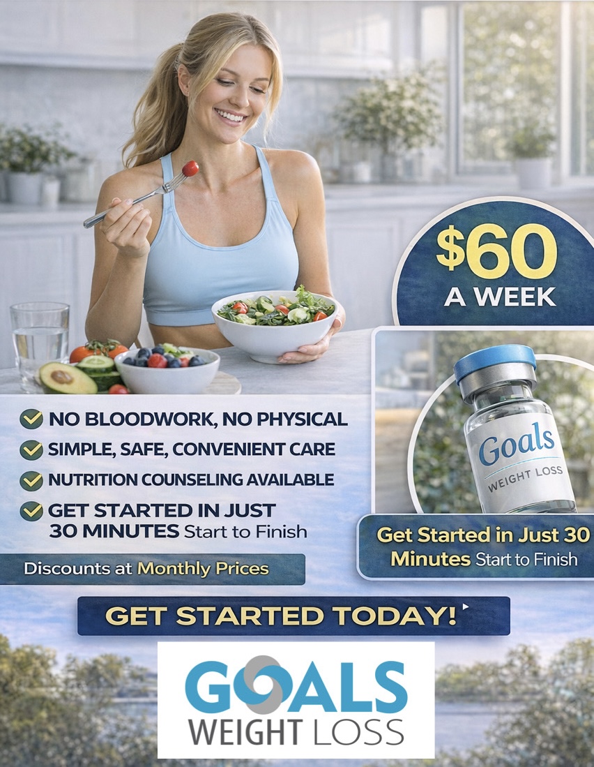 Goals Medical Weight Loss Facebook ad: Goals Weight Loss