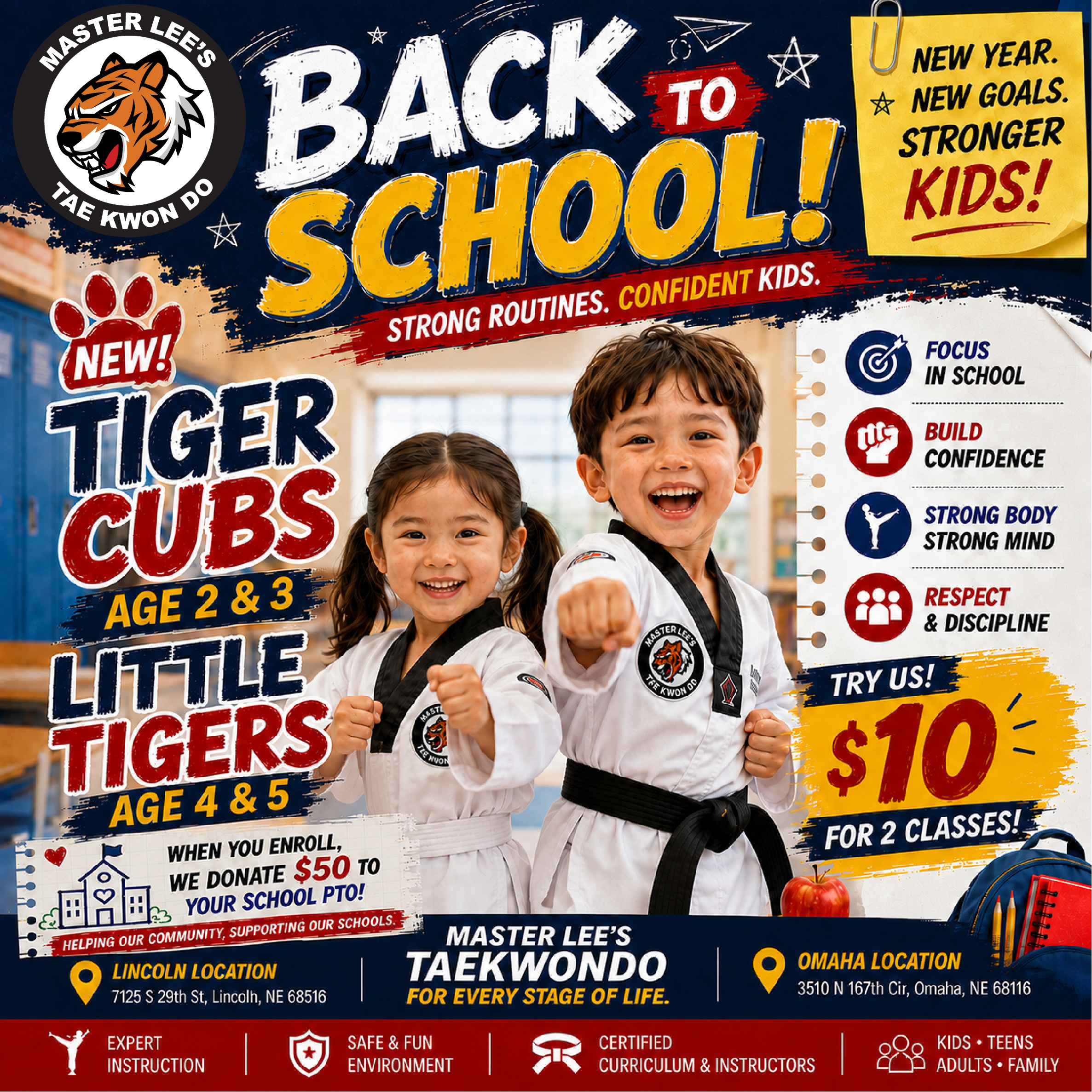 Master Lee's Taekwondo - Lincoln,NE Facebook ad: Master Lee's Taekwondo(Lincoln/Omaha) Martial Arts School