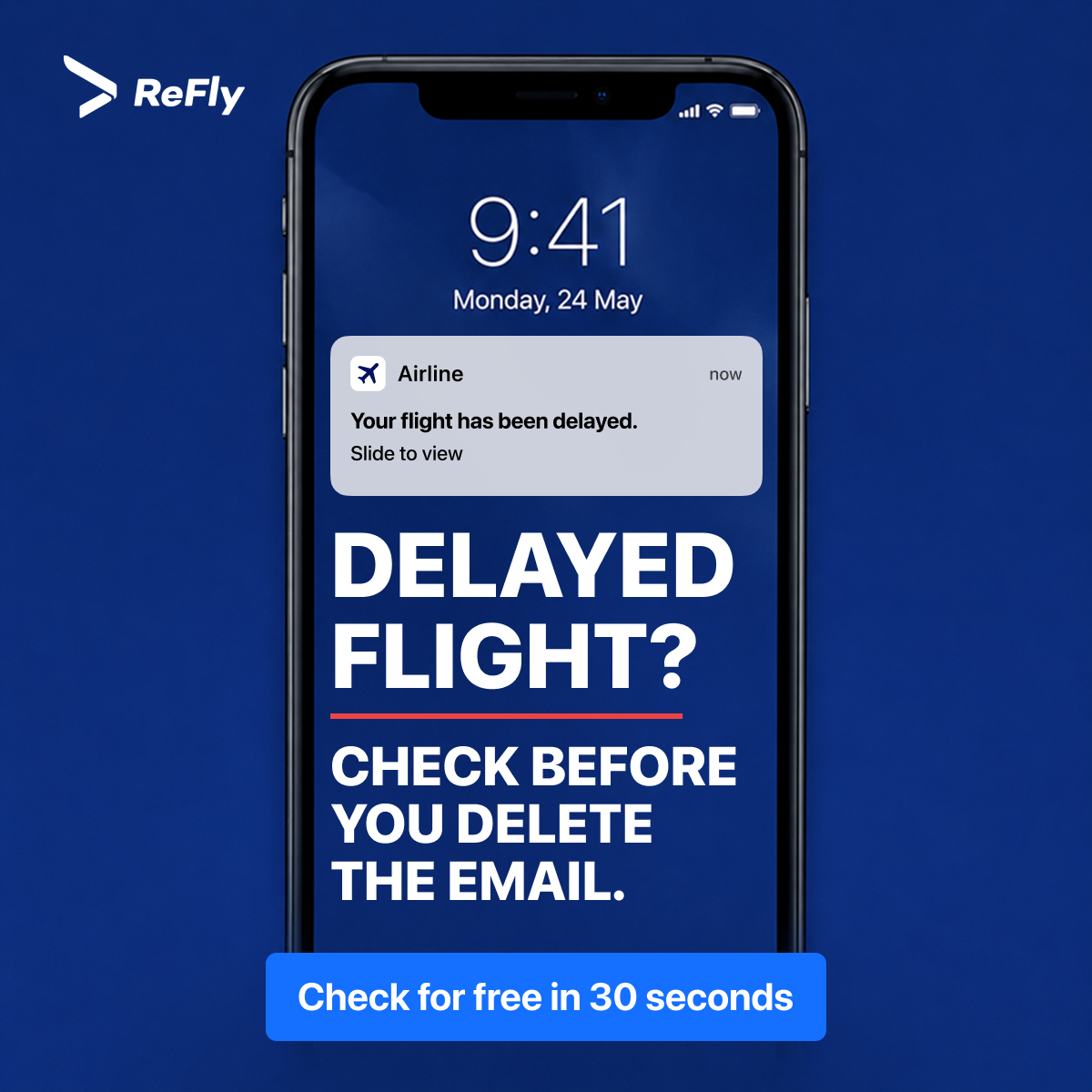 Refly Facebook ad