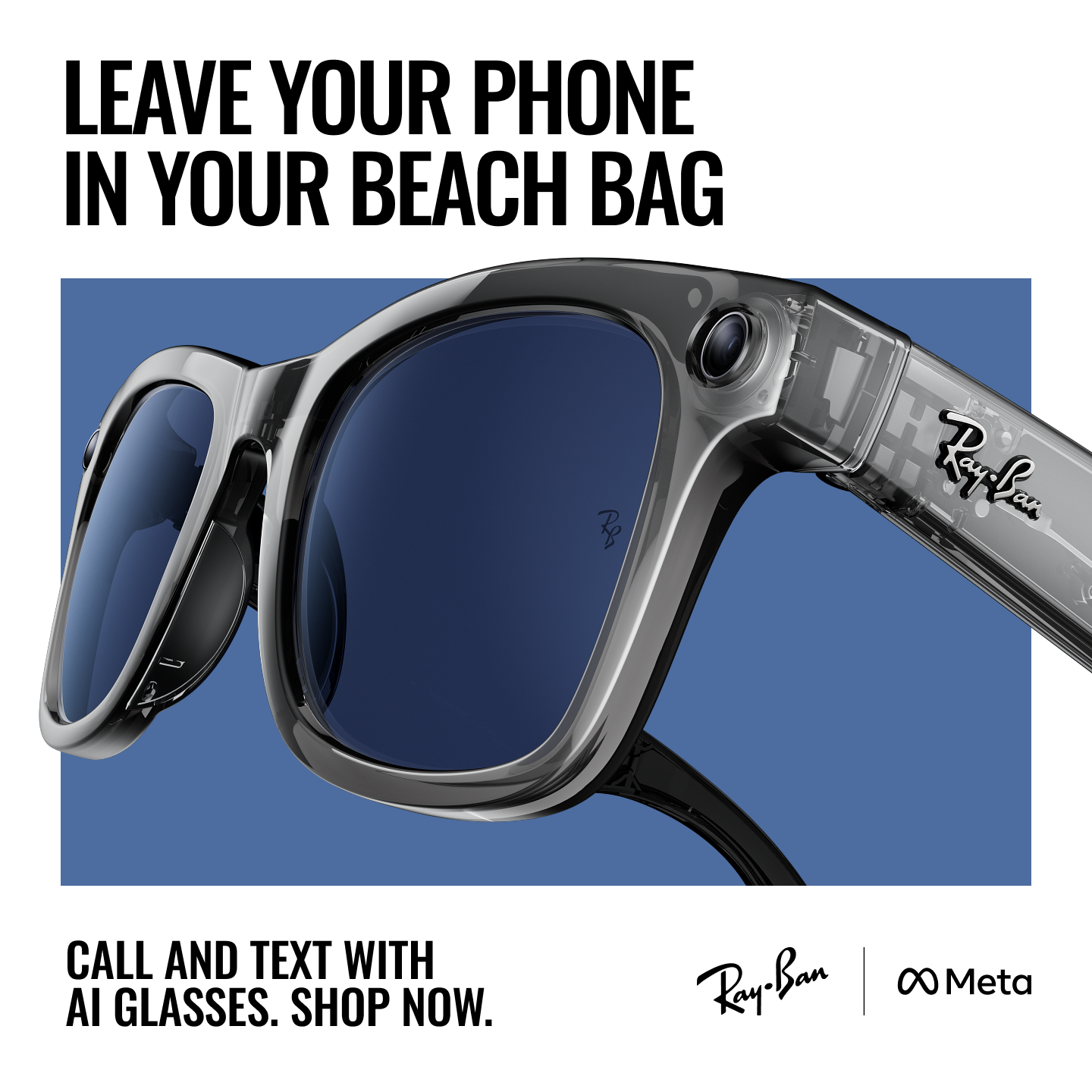 Ray-Ban Meta Facebook ad