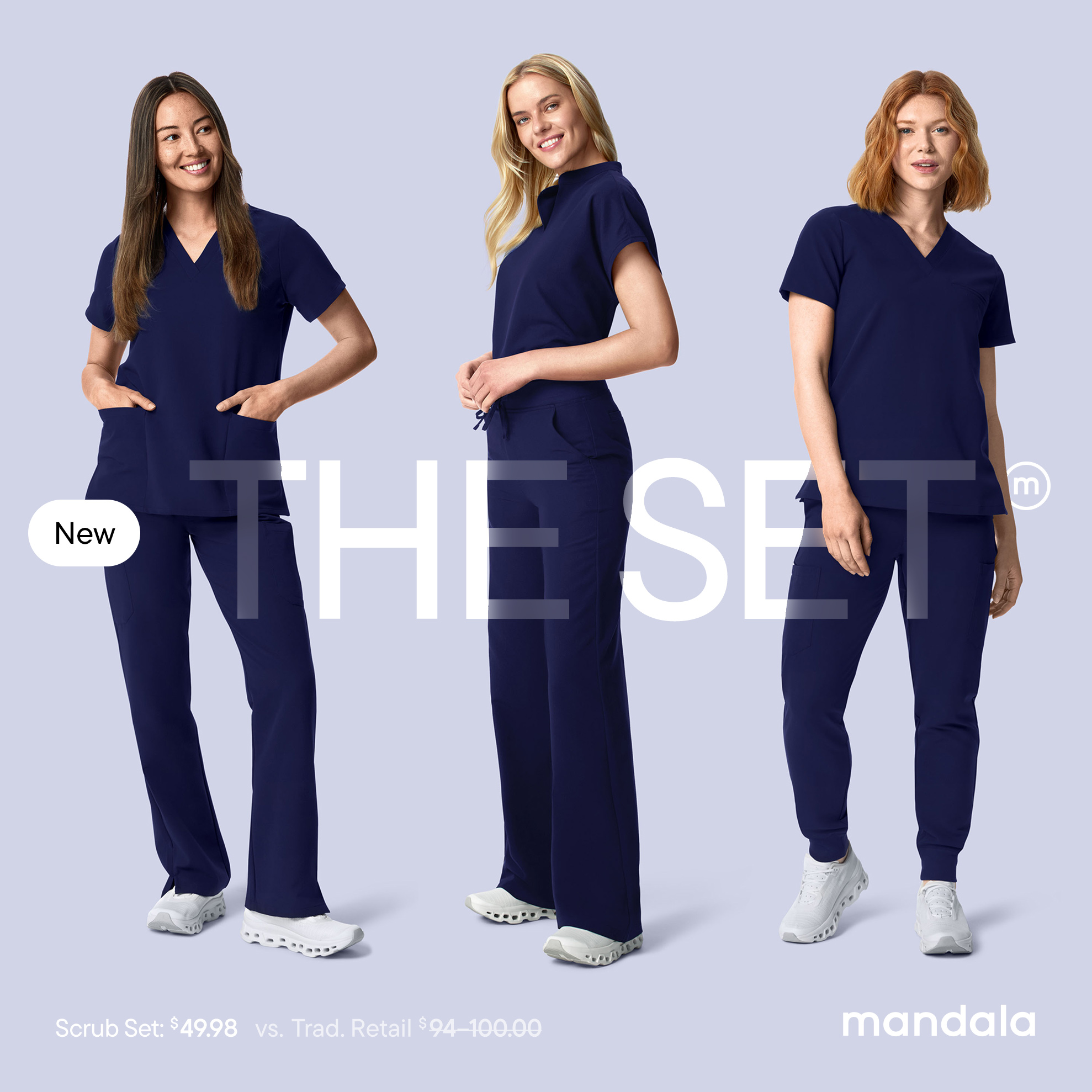 Mandala Scrubs Facebook ad