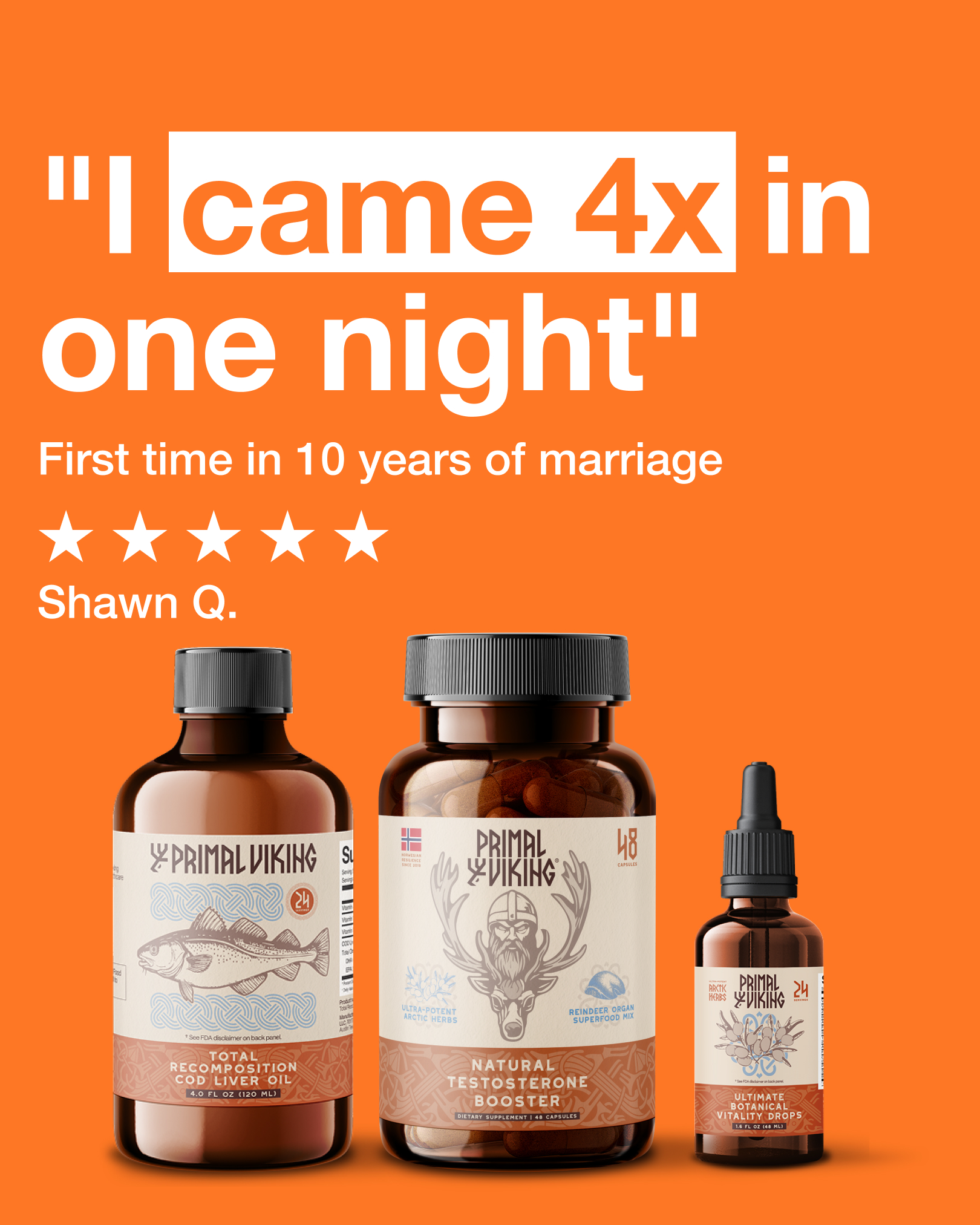 Primal Viking Facebook ad