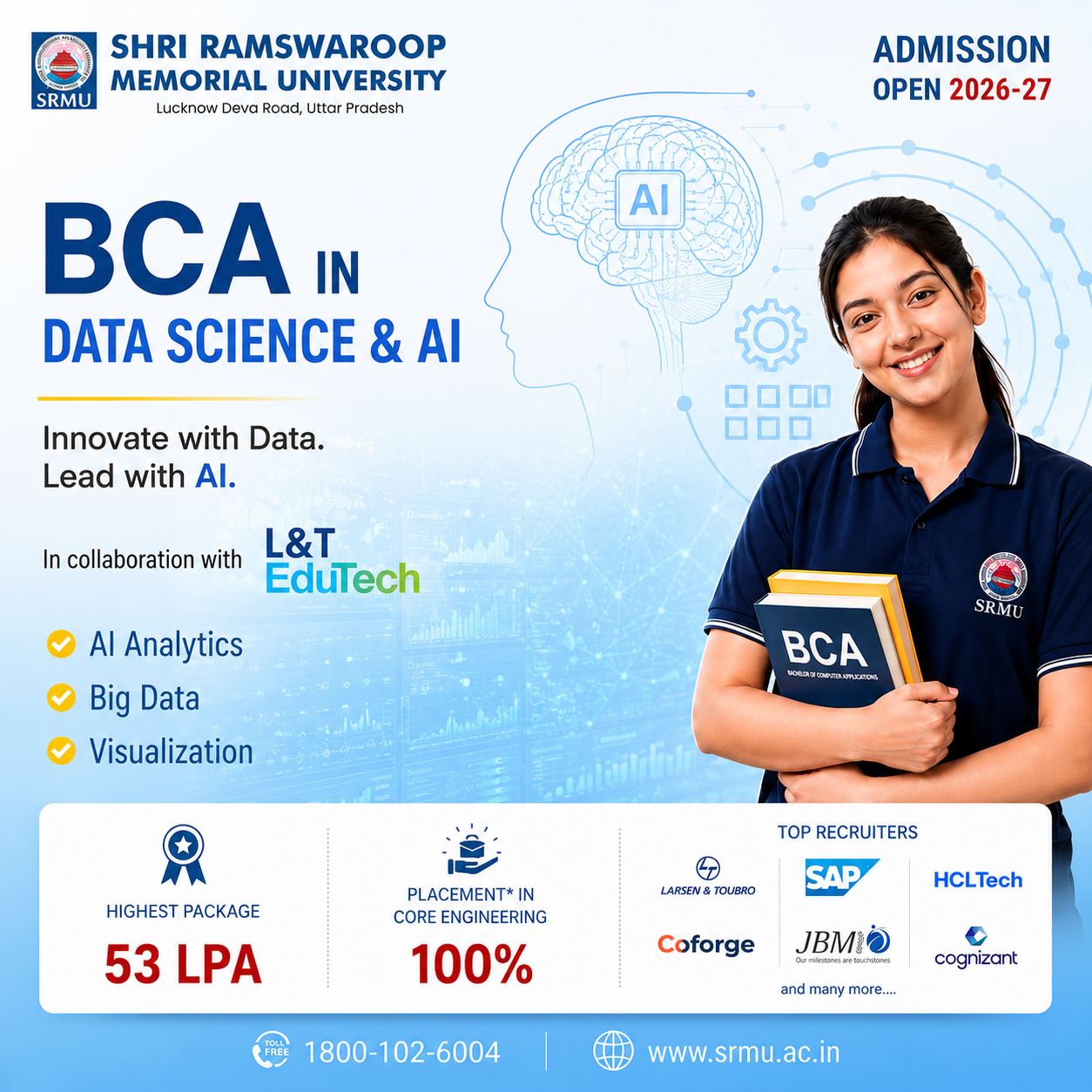 Shri Ramswaroop Memorial University Facebook ad