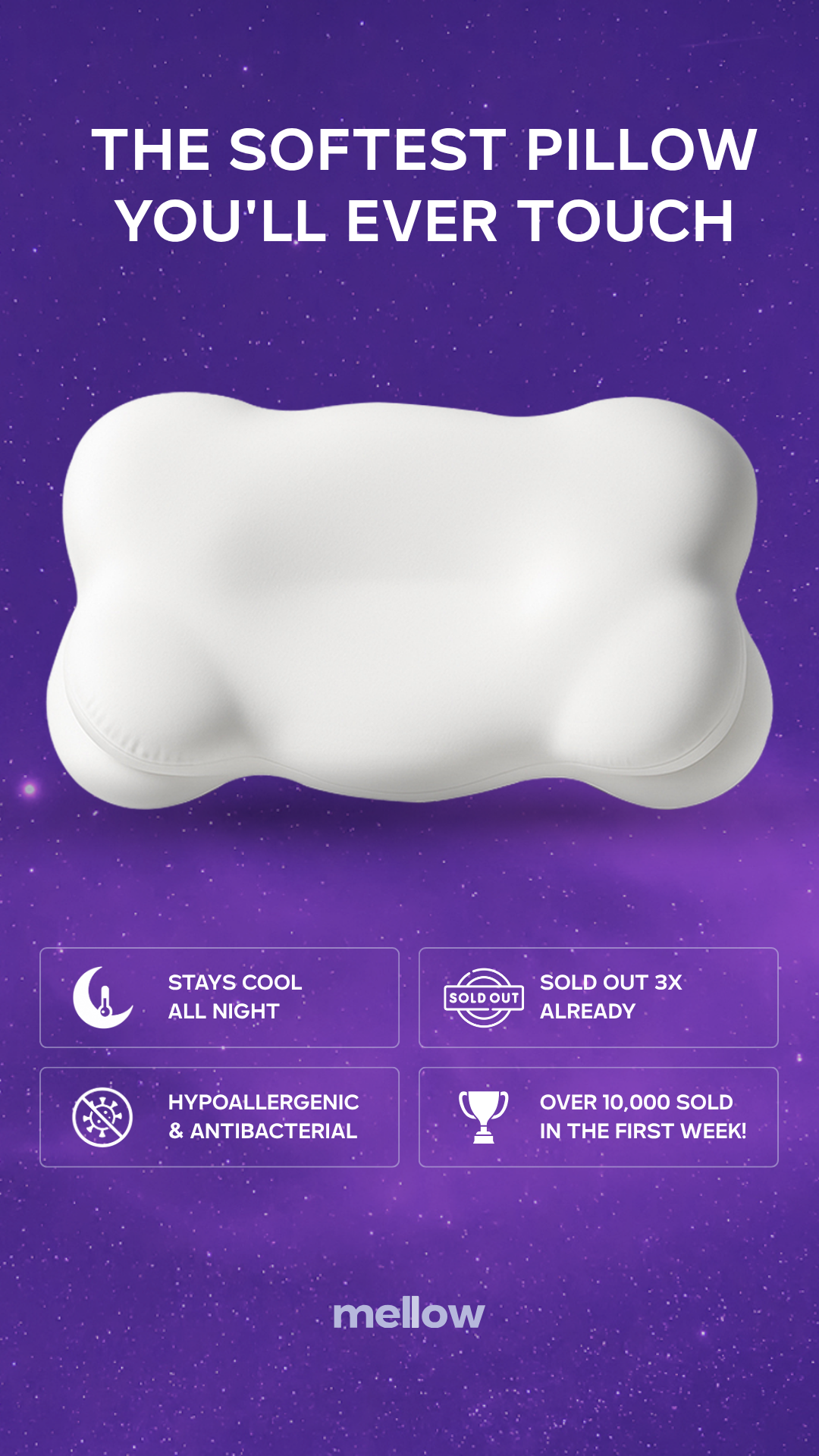 Mellow Sleep Facebook ad