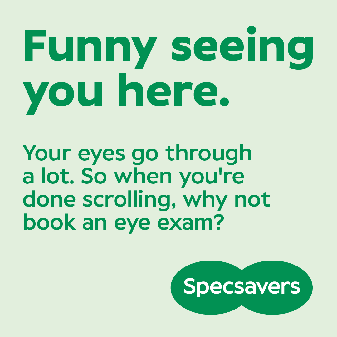Specsavers Canada Facebook ad