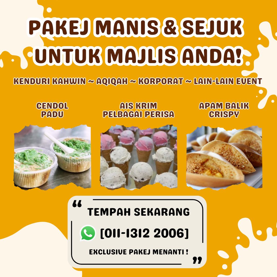 Dessert Station by Sajian Beradik Facebook ad: Wedding Dessert Station 3IN1 by Sajian Beradik