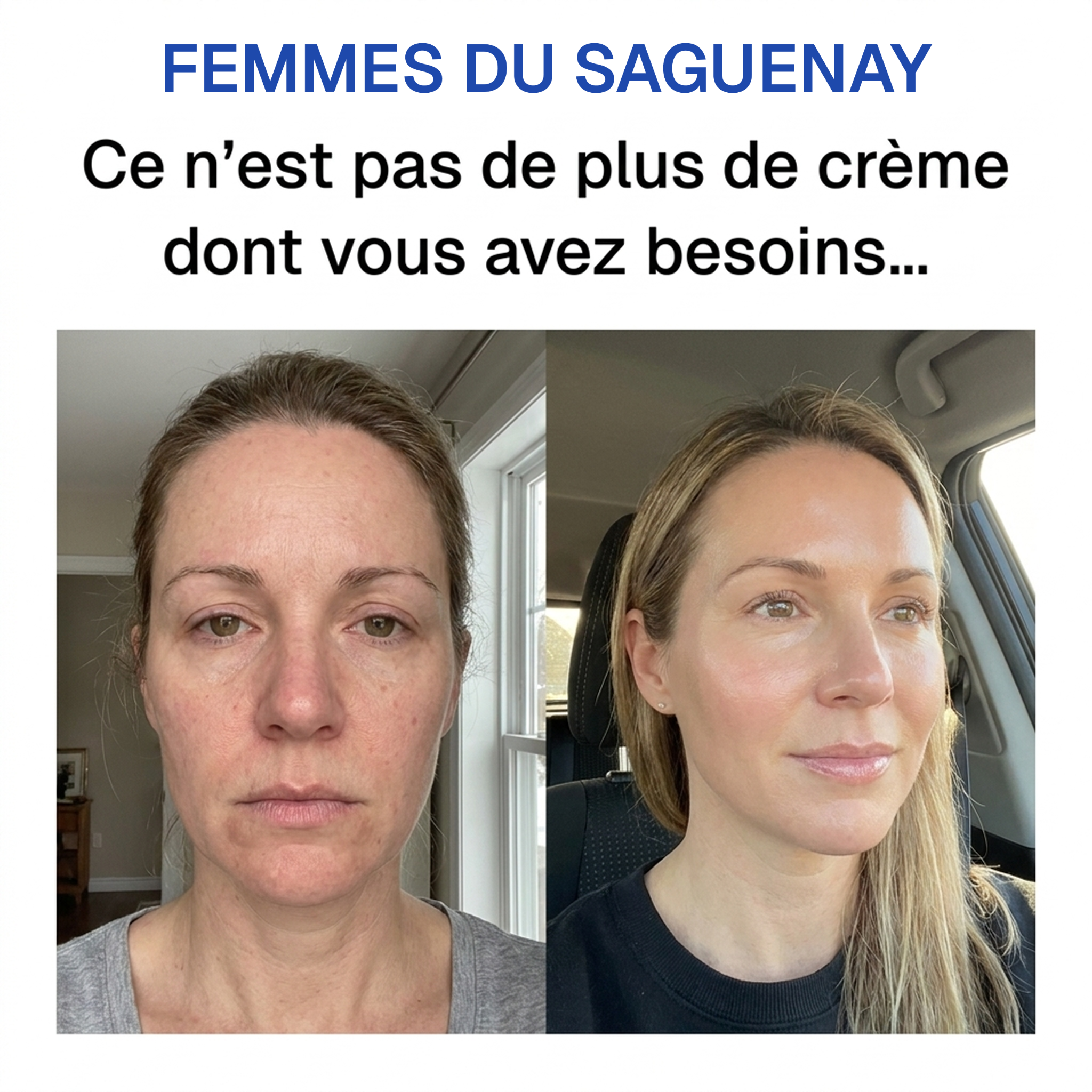 La Beauté en tête Facebook ad