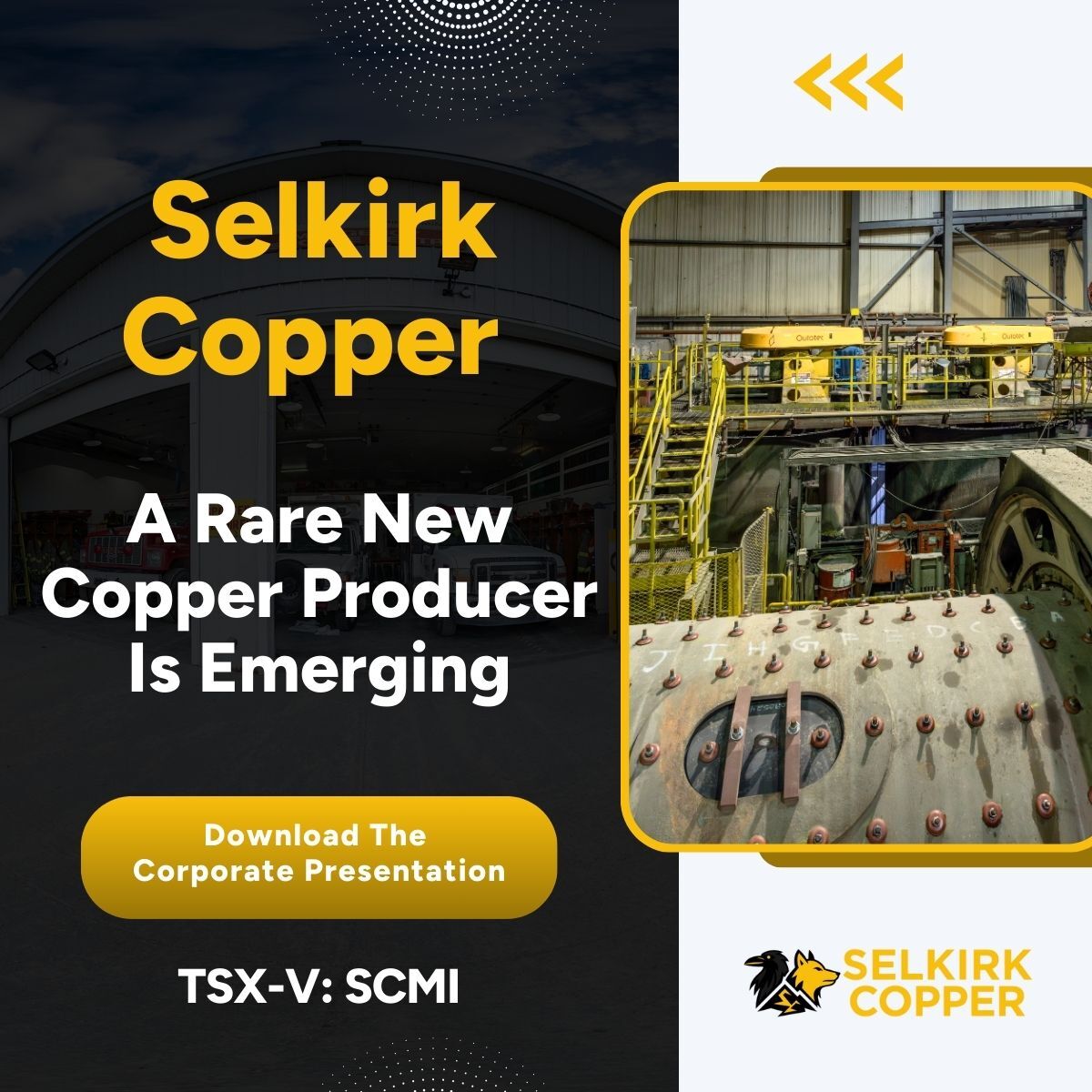 Selkirk Copper Facebook ad: A Rare New Copper Producer Is Emerging