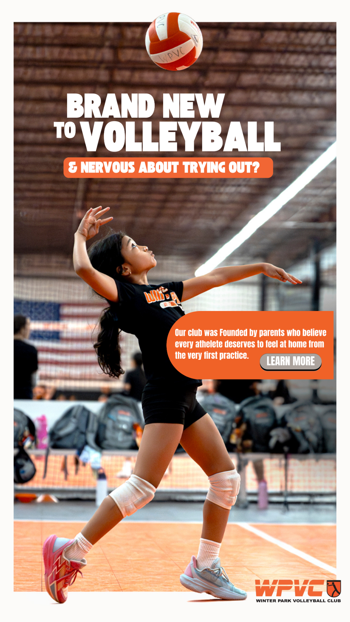 Winter Park Volleyball Club Florida Facebook ad