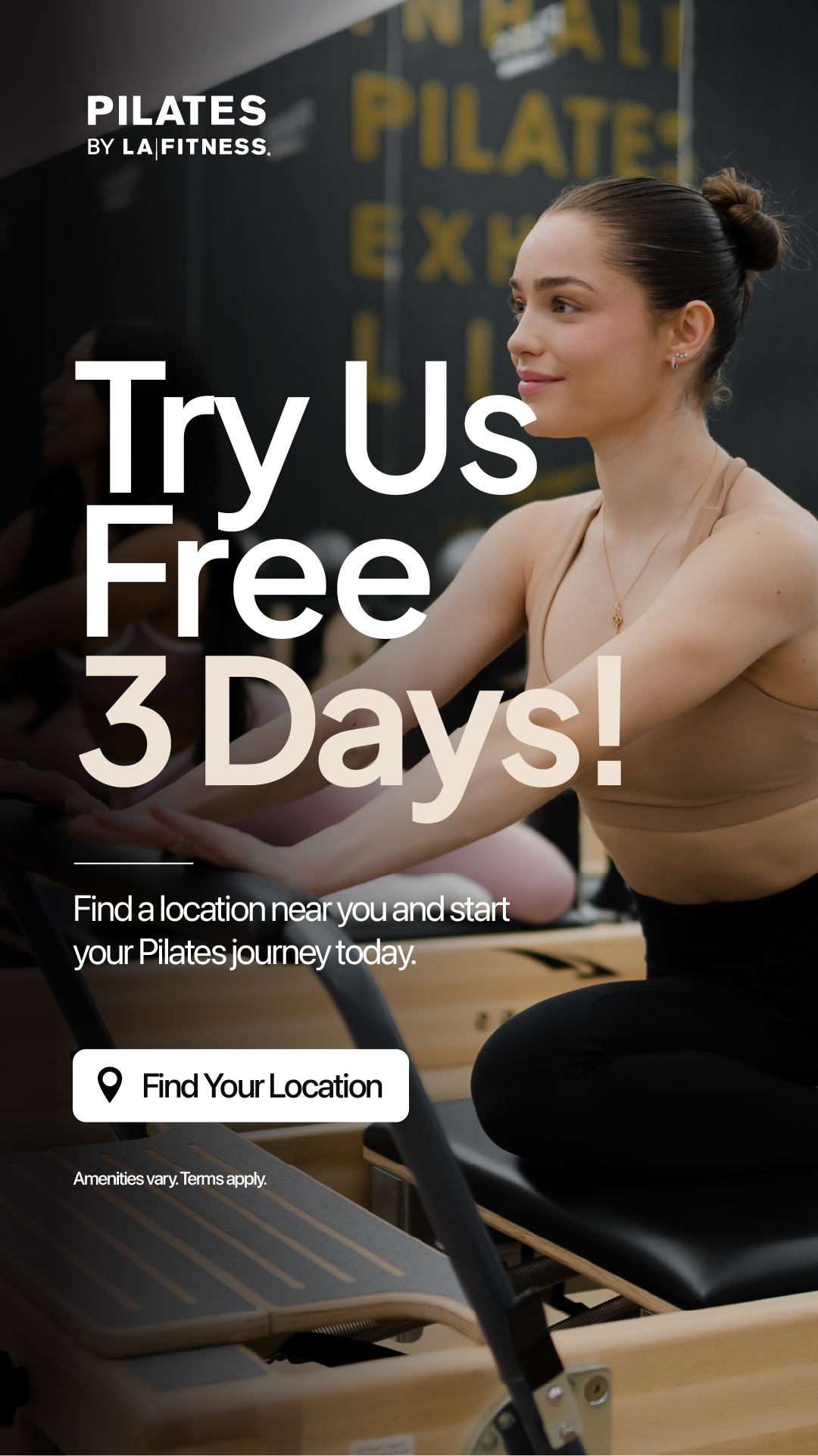 LA Fitness Facebook ad