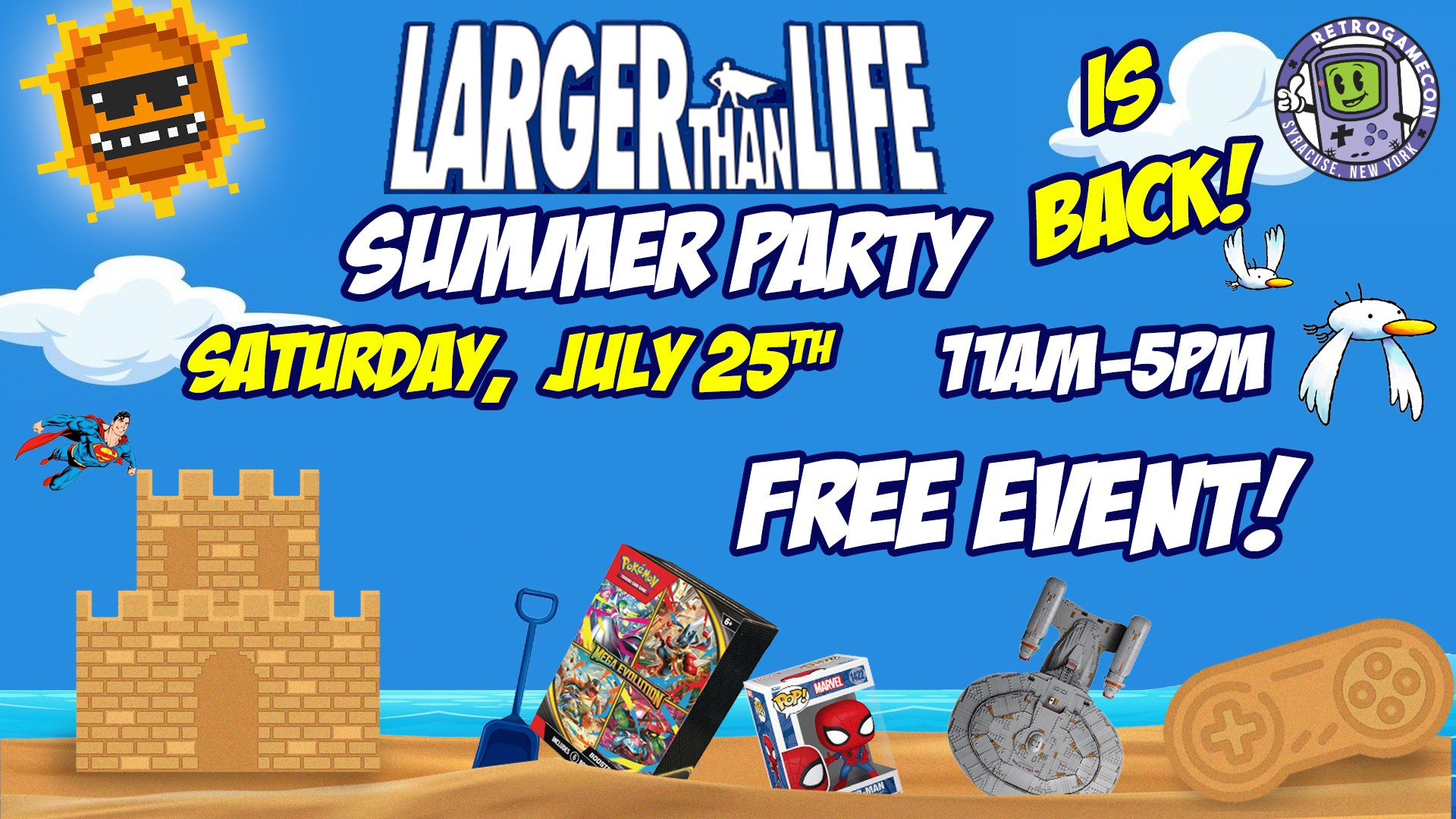 Larger Than Life Facebook ad
