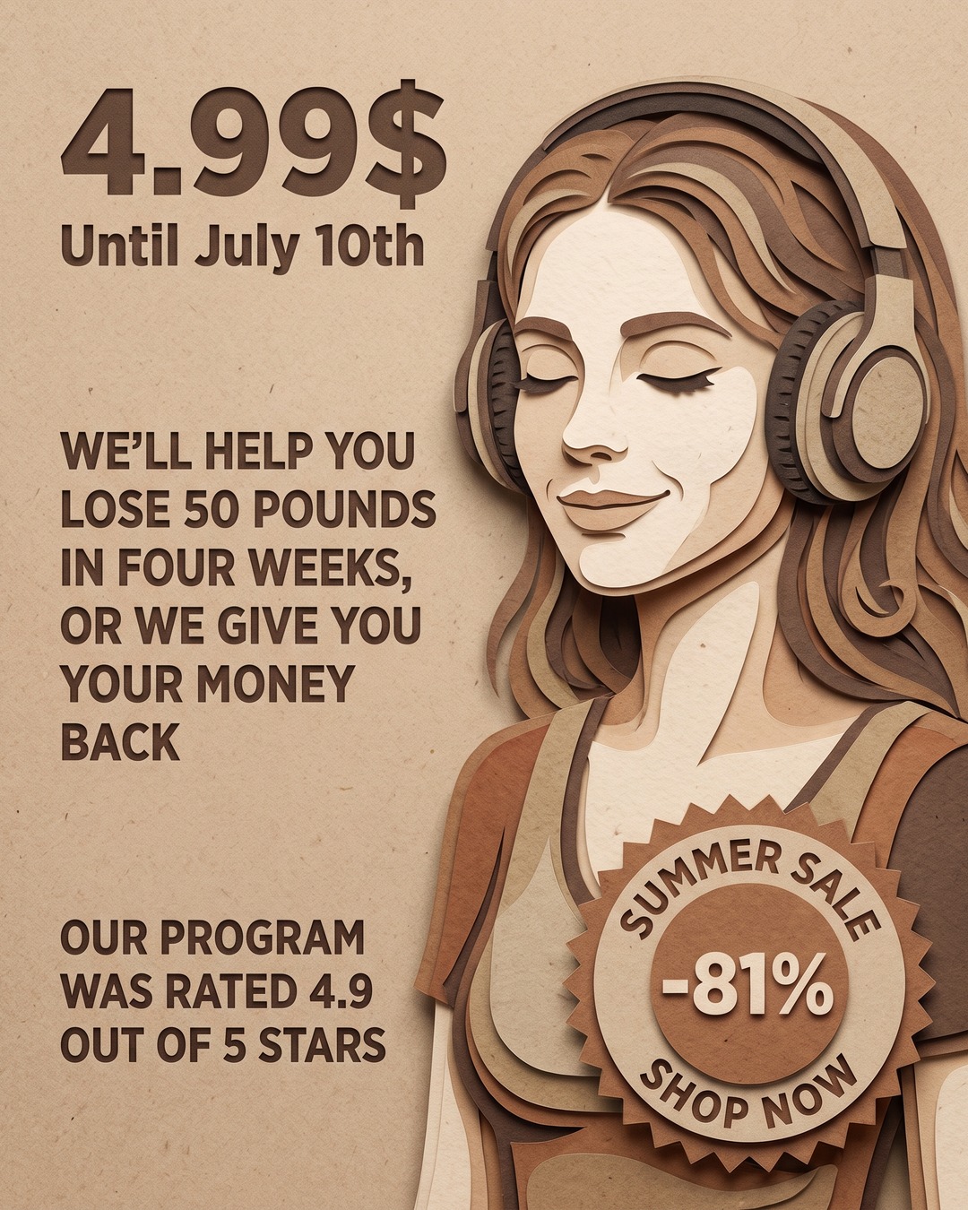 Hypnozio: power of hypnotherapy Facebook ad