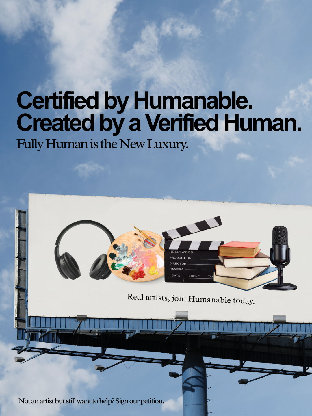 Humanable Facebook ad