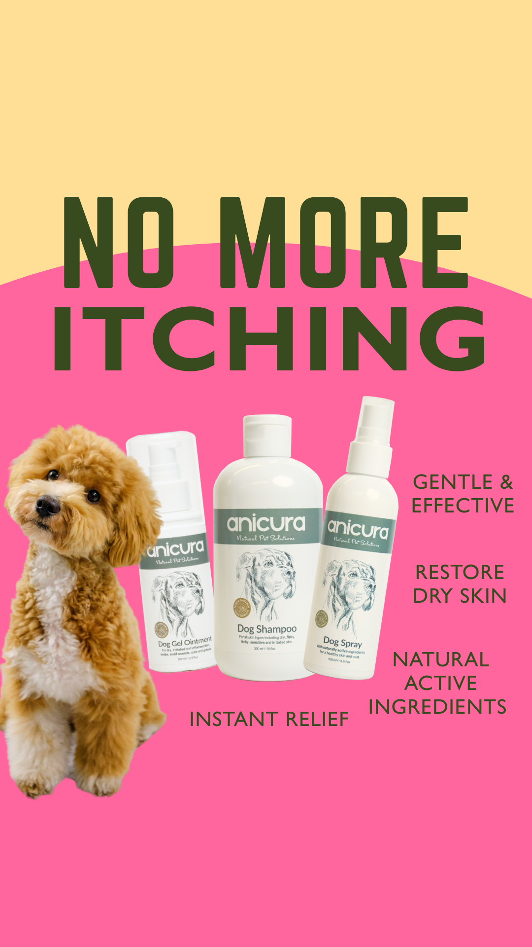 Anicura Natural Pet Solutions Facebook ad