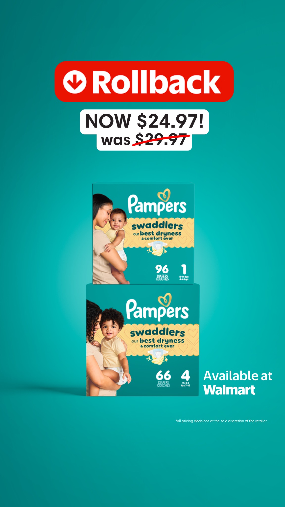 Pampers Facebook ad from Apr 14, 2026