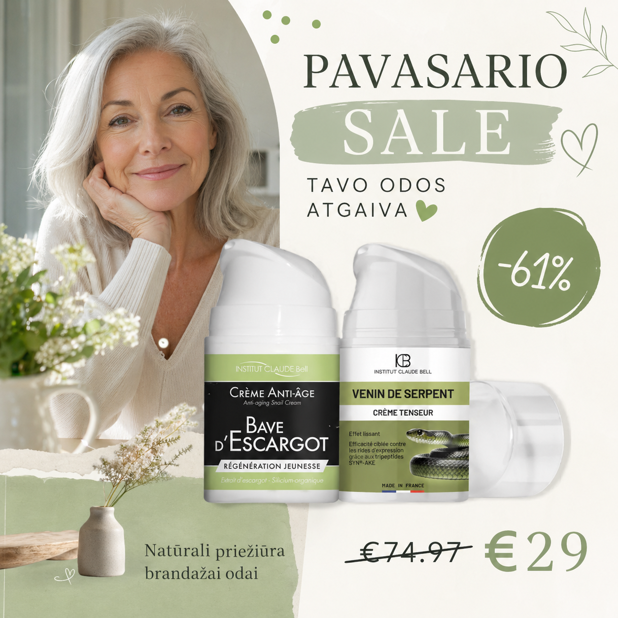 Harmony Plus Lietuva Facebook ad