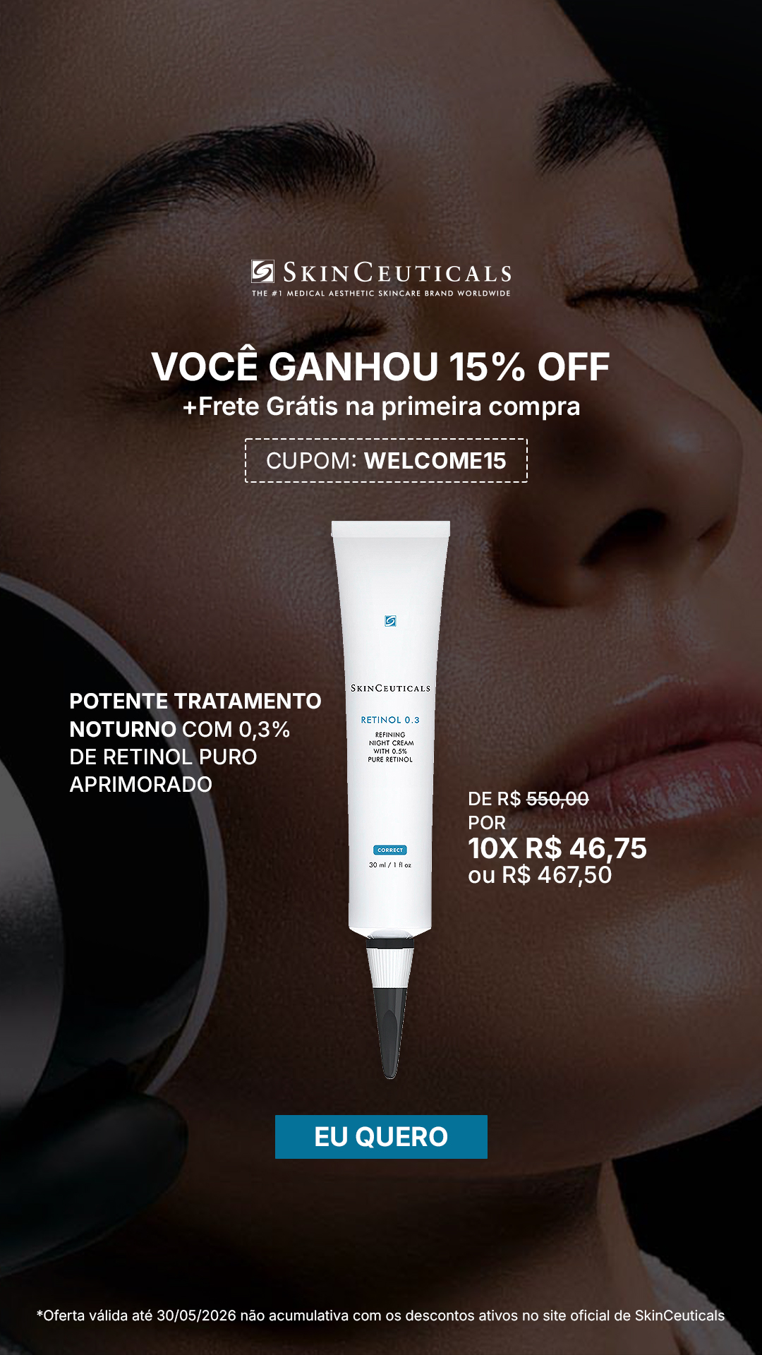 SkinCeuticals Facebook ad
