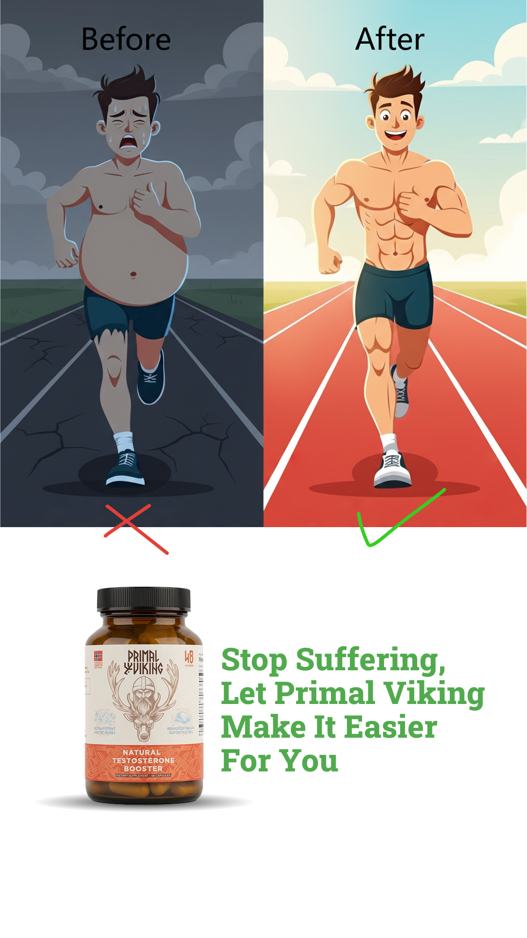 Primal Viking Facebook ad