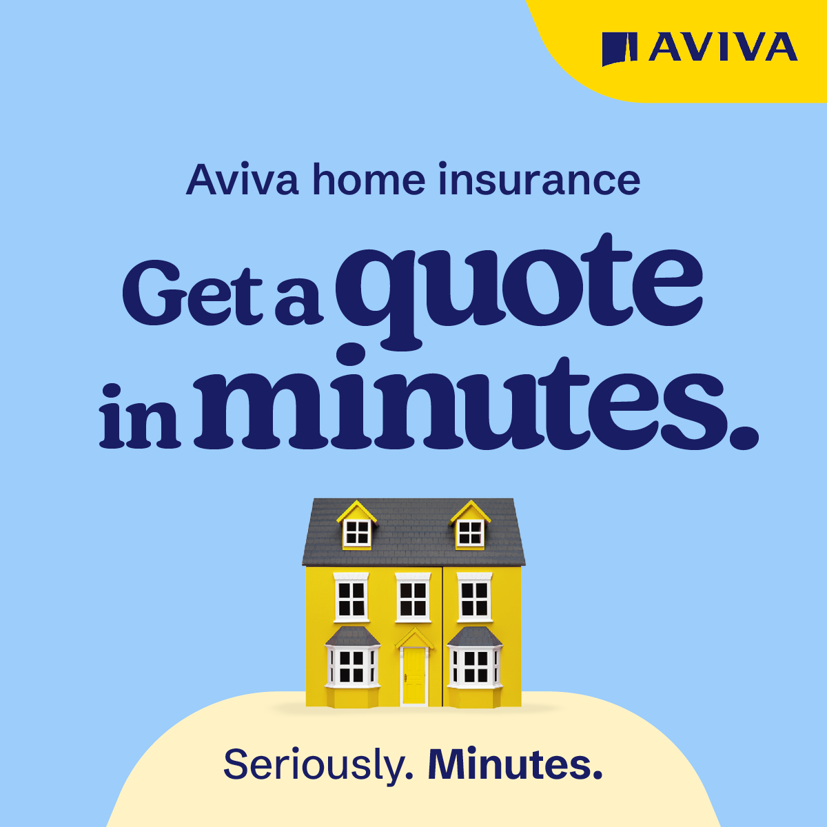 Aviva Facebook ad