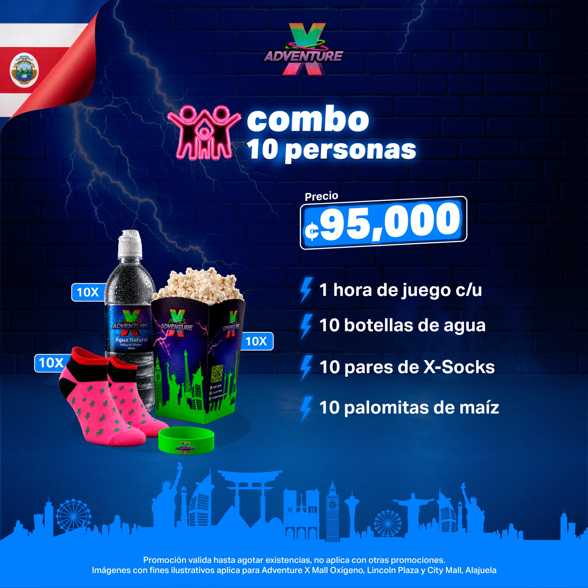 Adventure X Costa Rica Facebook ad