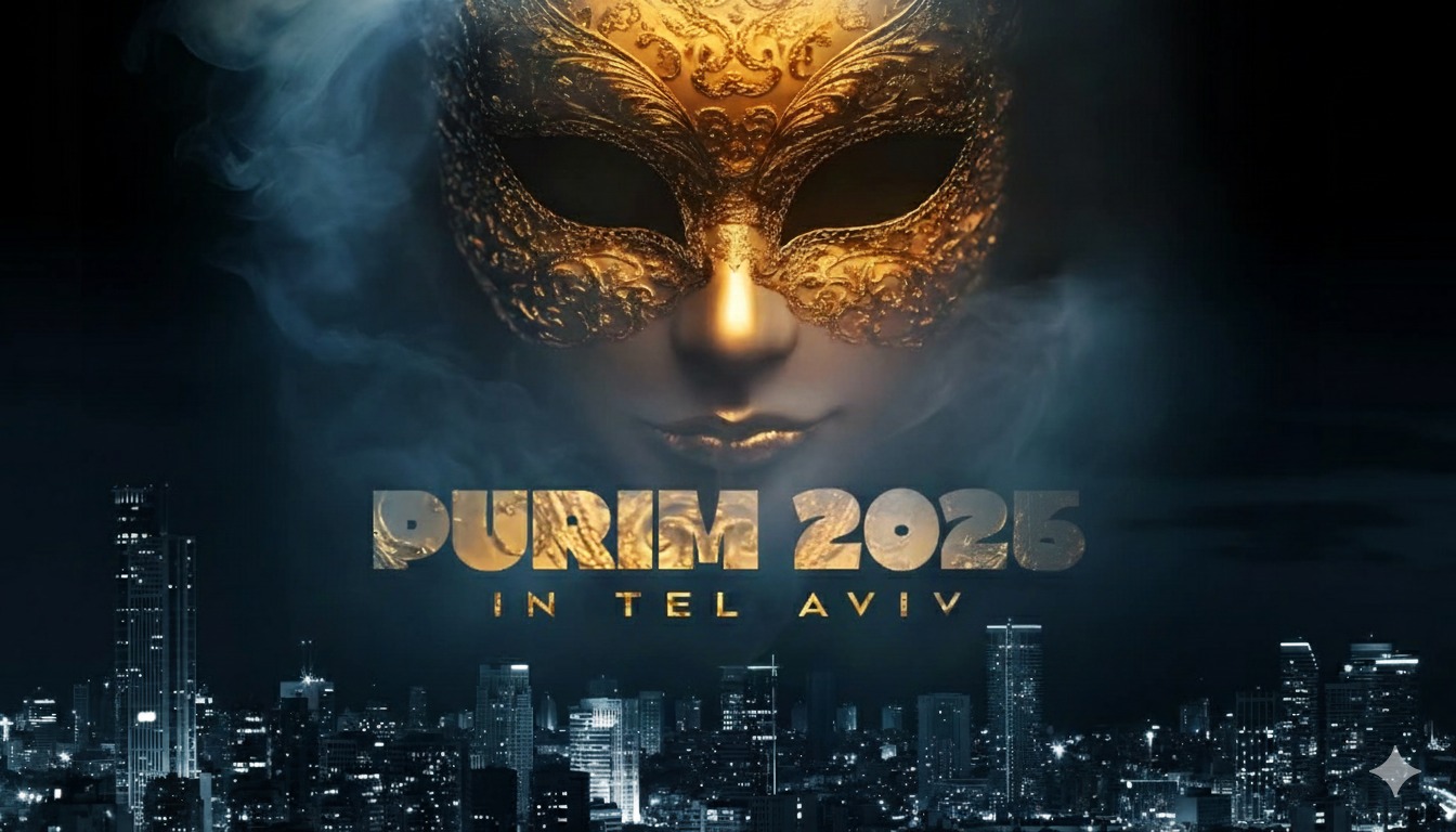 Private Events in Tel Aviv Nightlife Facebook ad: פורים 2026 בתל אביב, אתם מוכנים?