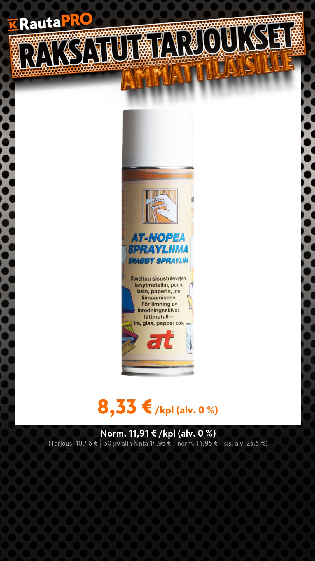 K-Rauta PRO Facebook ad