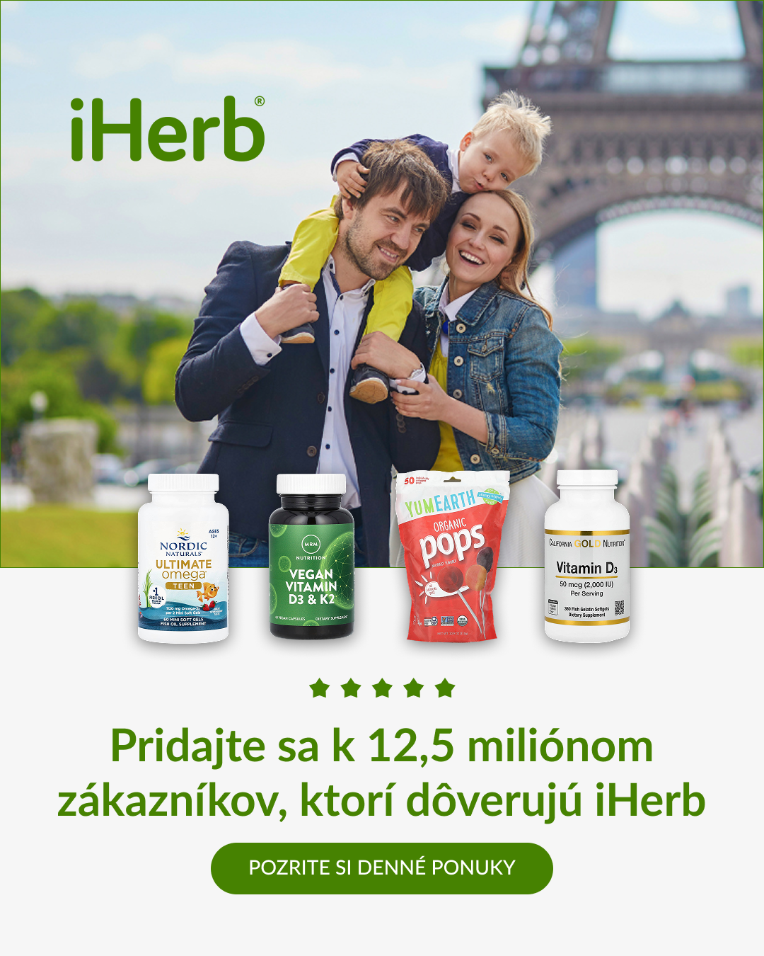 iHerb Facebook ad