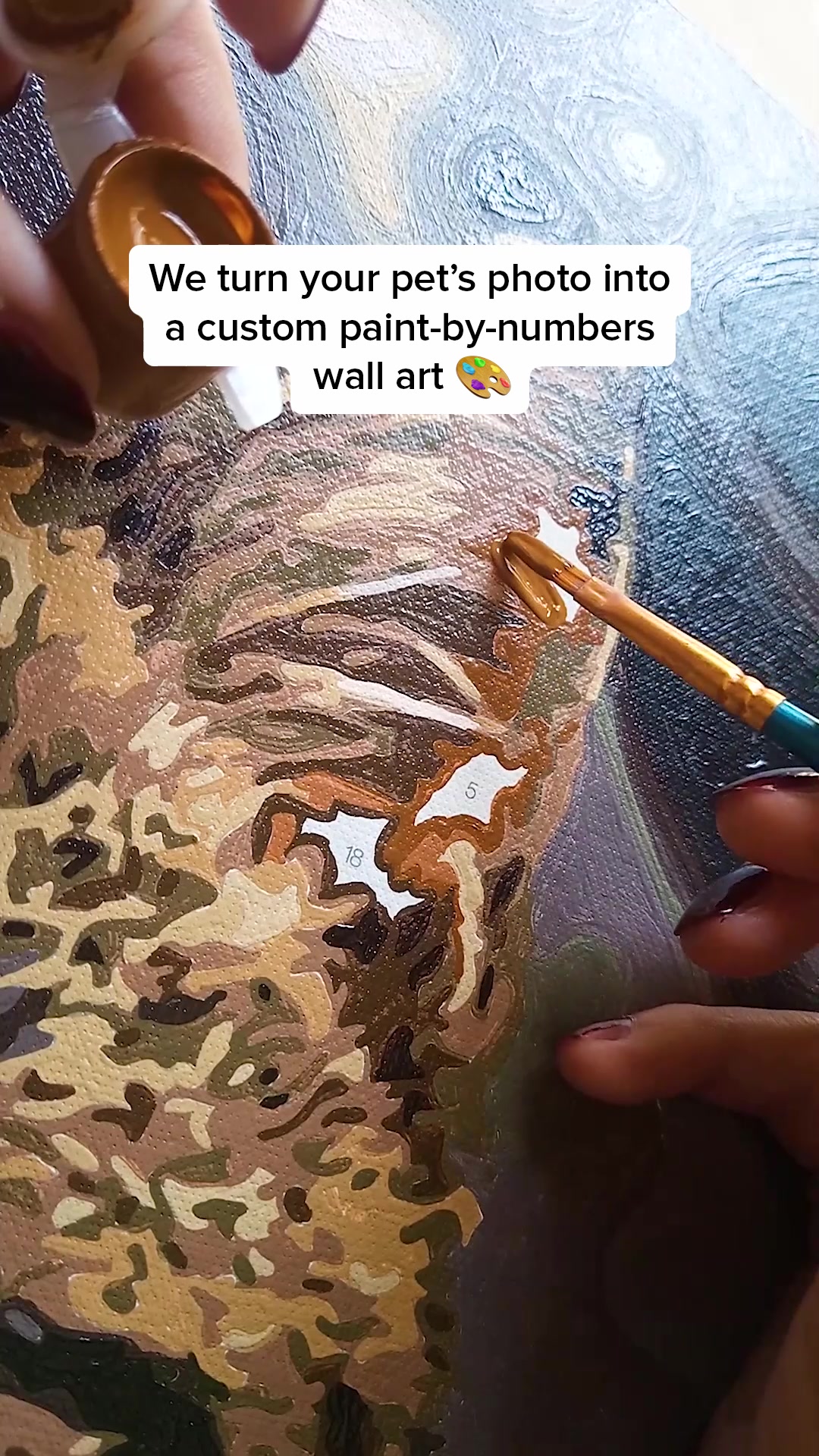 ArtSpark Facebook ad: Turn your pet into art