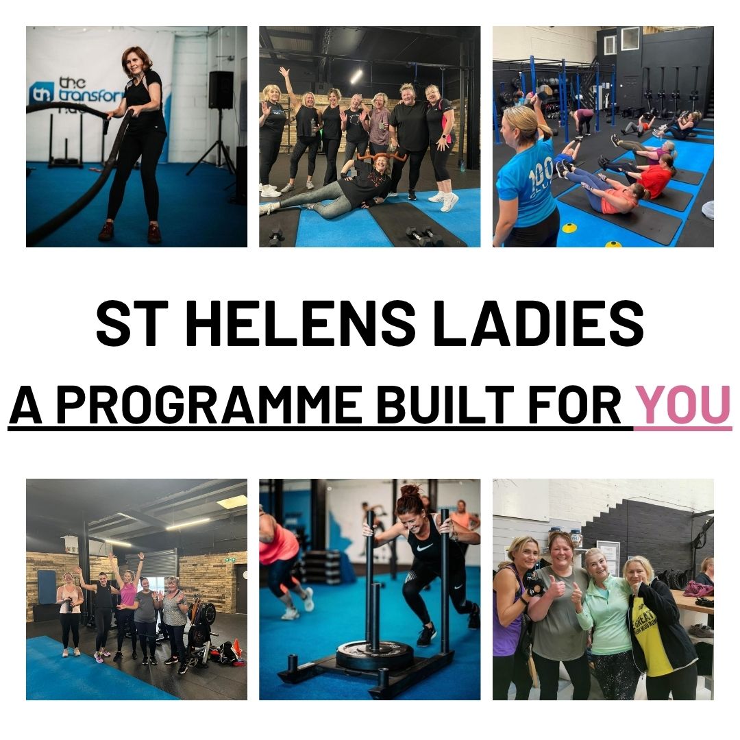 Transform Hub St Helens Facebook ad: Made For St Helens Ladies