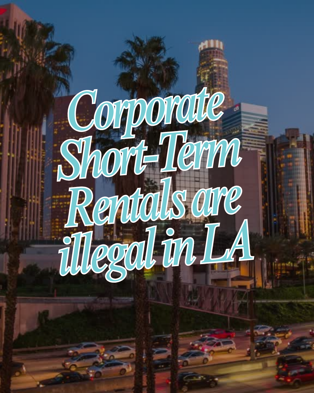 Better Neighbors LA Facebook ad: Corporate operators are violating city laws, yet there…