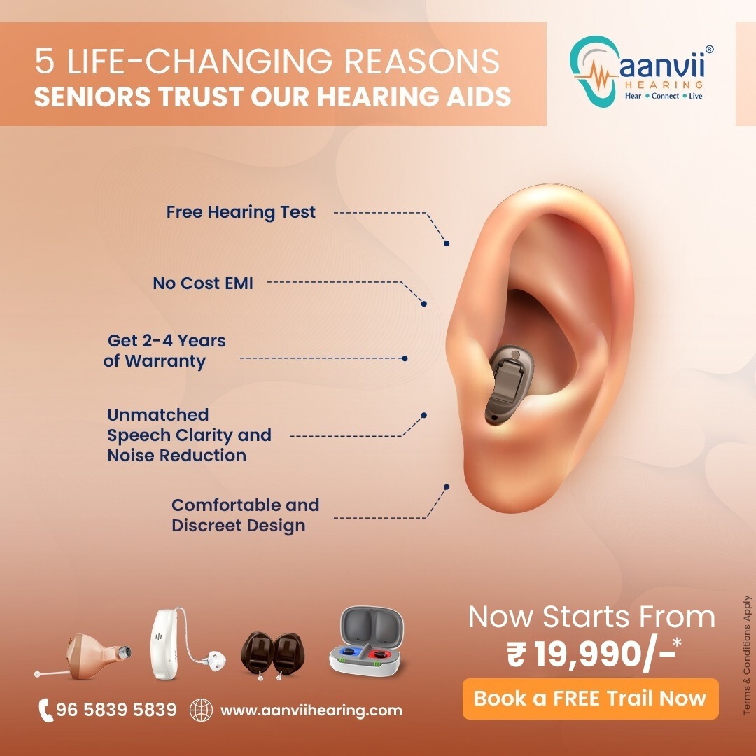 Aanvii Hearing Solutions Facebook ad