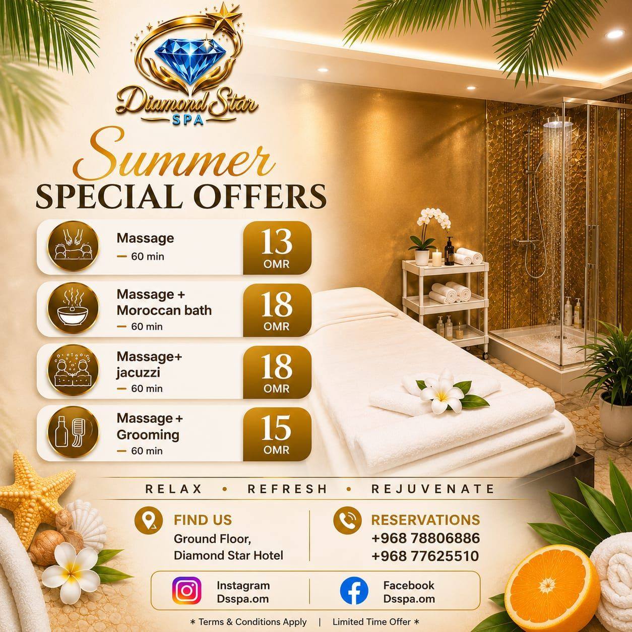 Dsspa.om Facebook ad: Luxury Spa | Beauty | Wellness