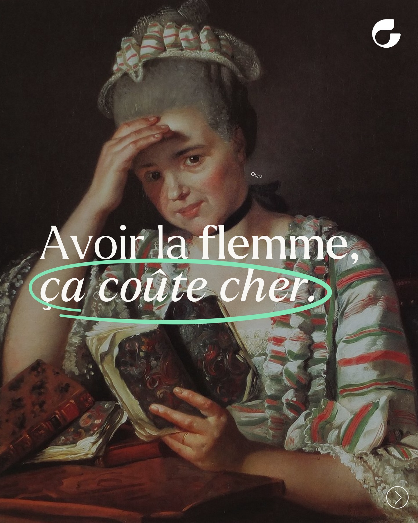 Garance Facebook ad: Pour la semaine de l’éducation financière on te…
