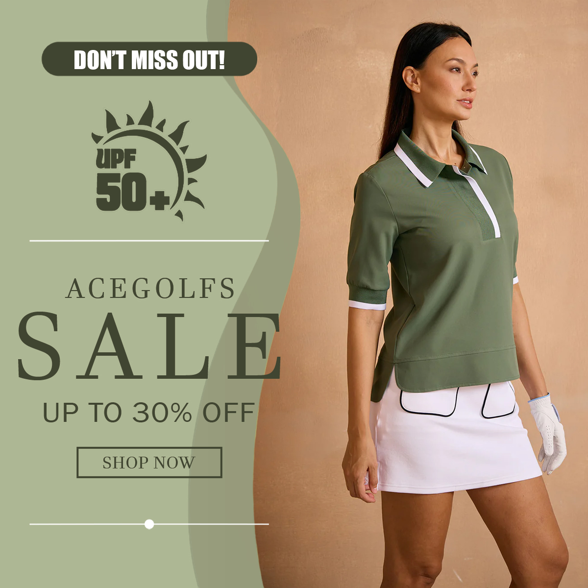 Acegolfs Facebook ad