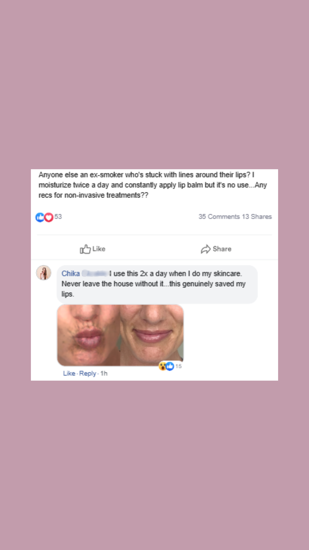 City Beauty Facebook ad