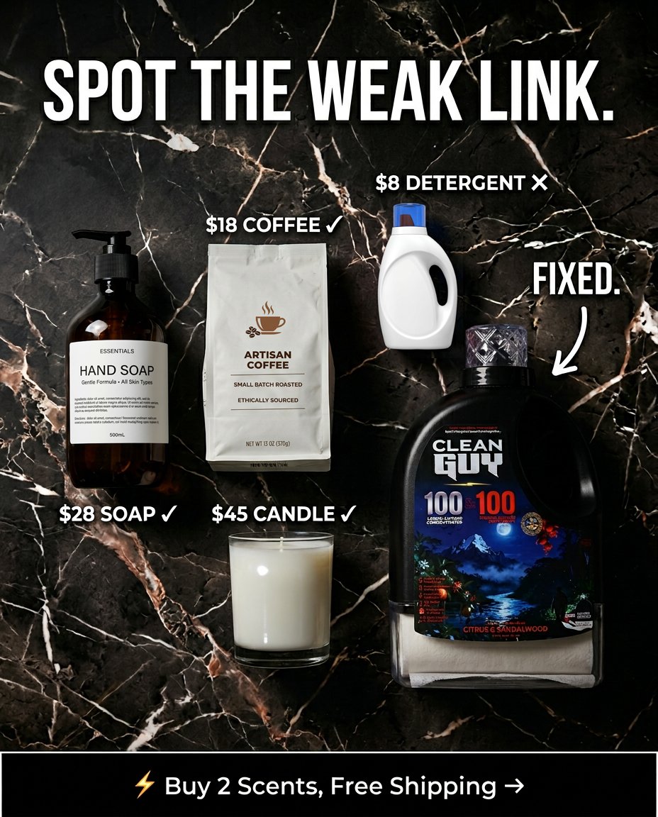 Clean Guy Facebook ad