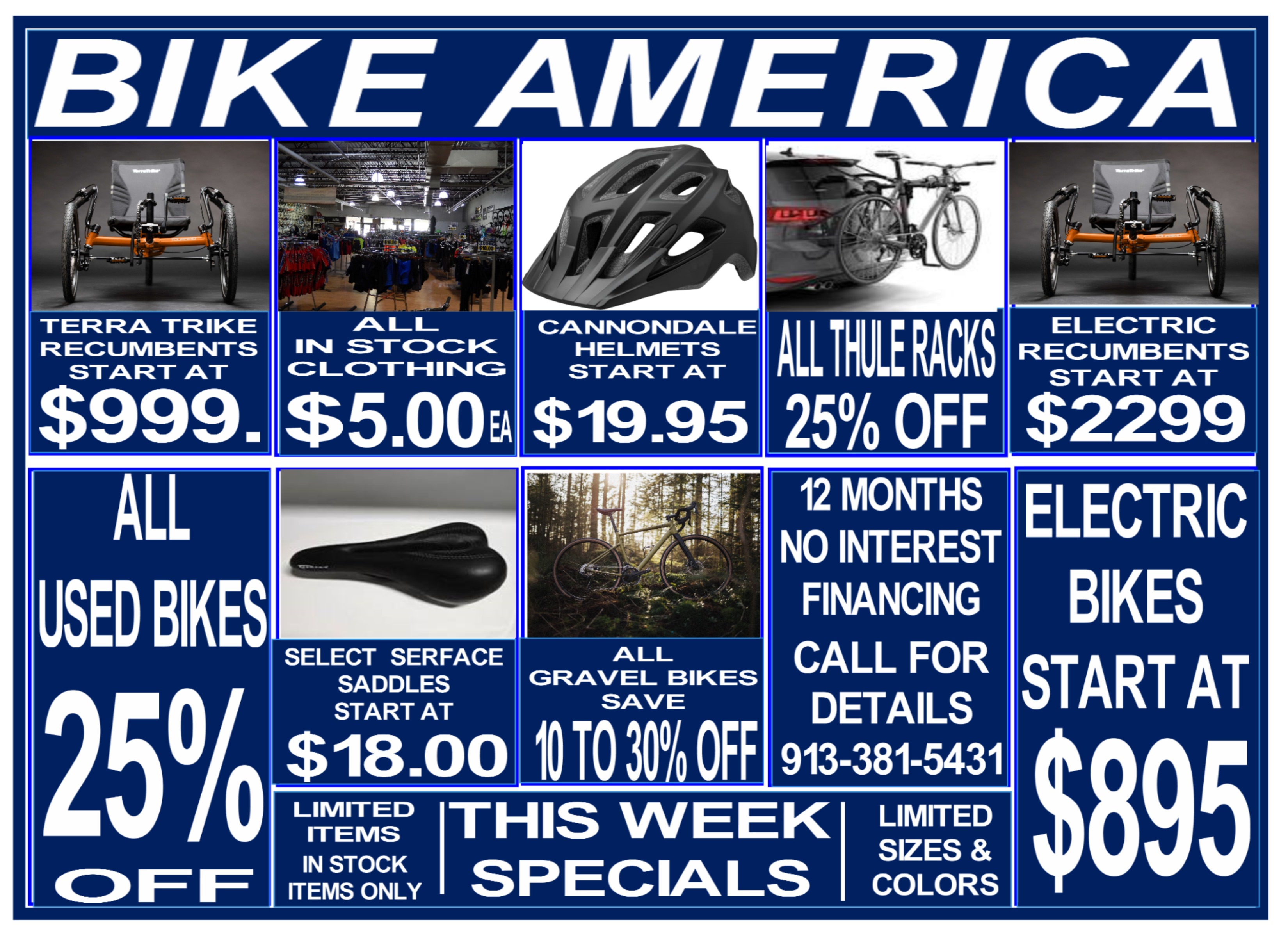 Bike America KC Facebook ad from Aug 8, 2025