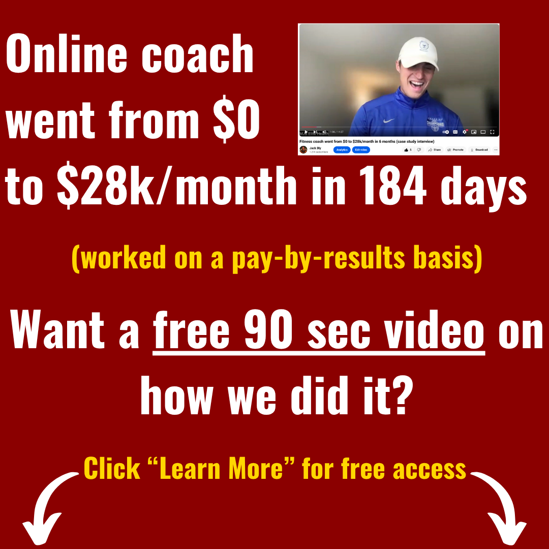 Jack Bly Coaching Facebook ad