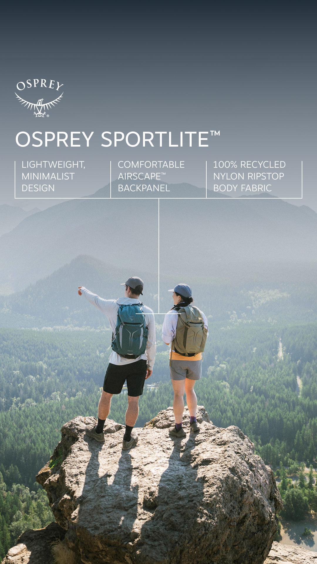 Osprey Packs Facebook ad