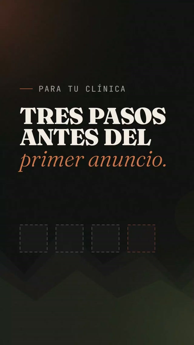 CIMA Digital Facebook ad: Tres pasos antes del primer anuncio.