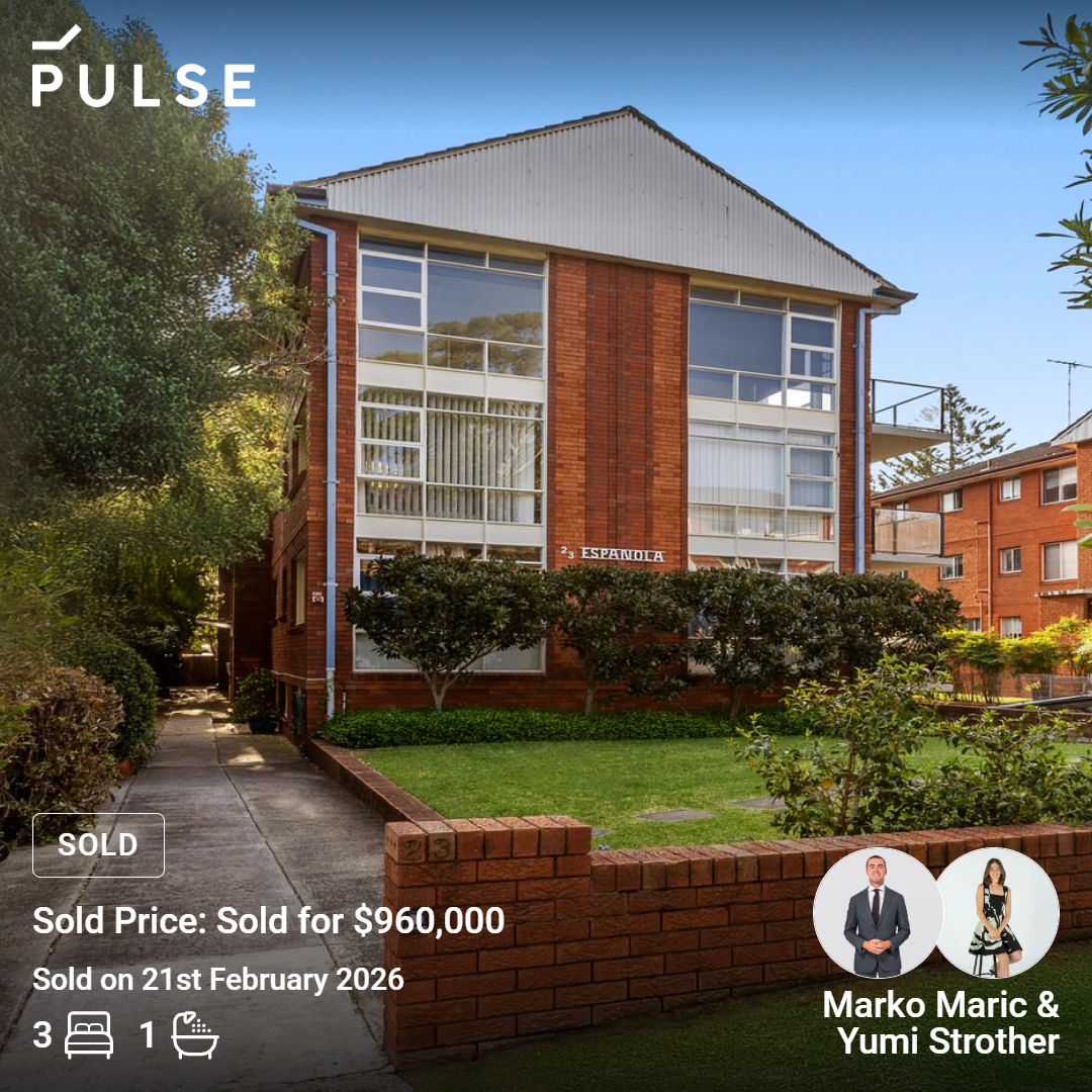 Pulse Property Agents Facebook ad from Feb 25, 2026