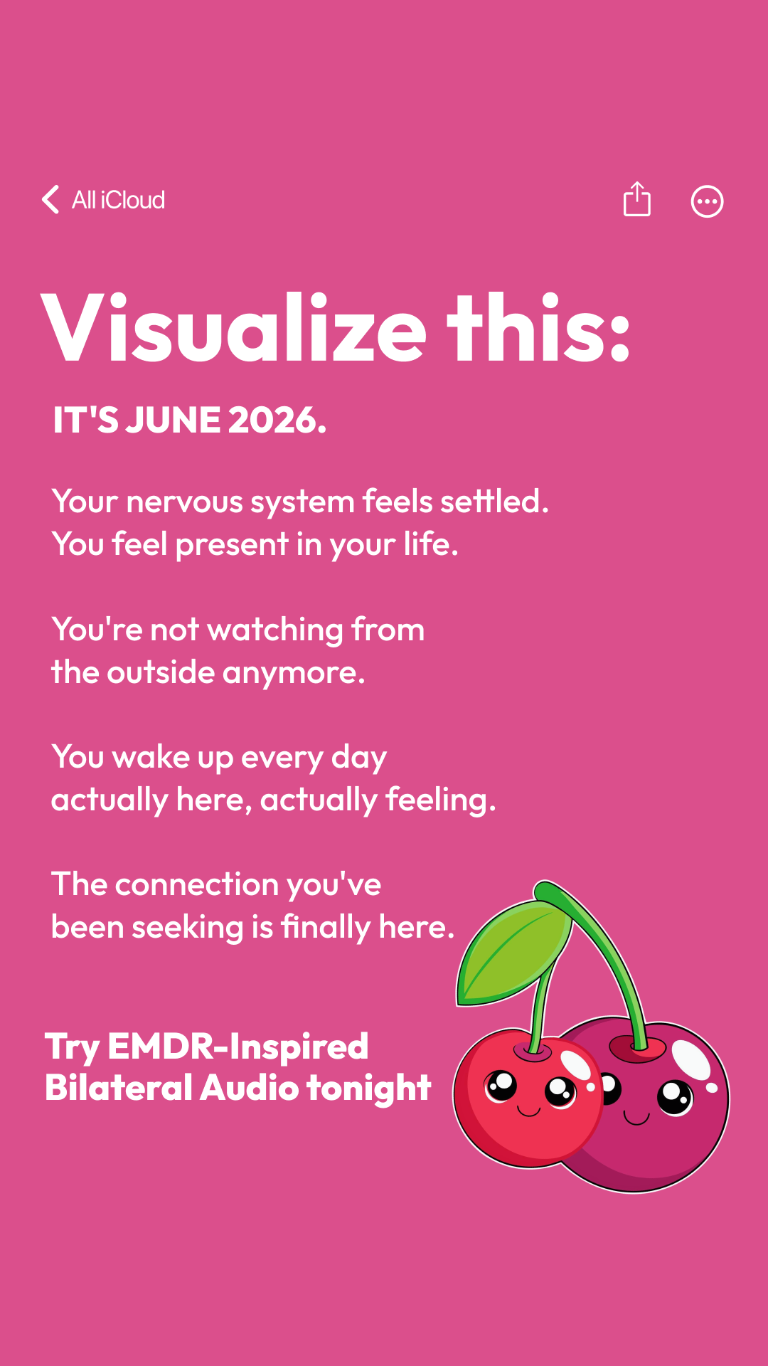 Calm Facebook ad