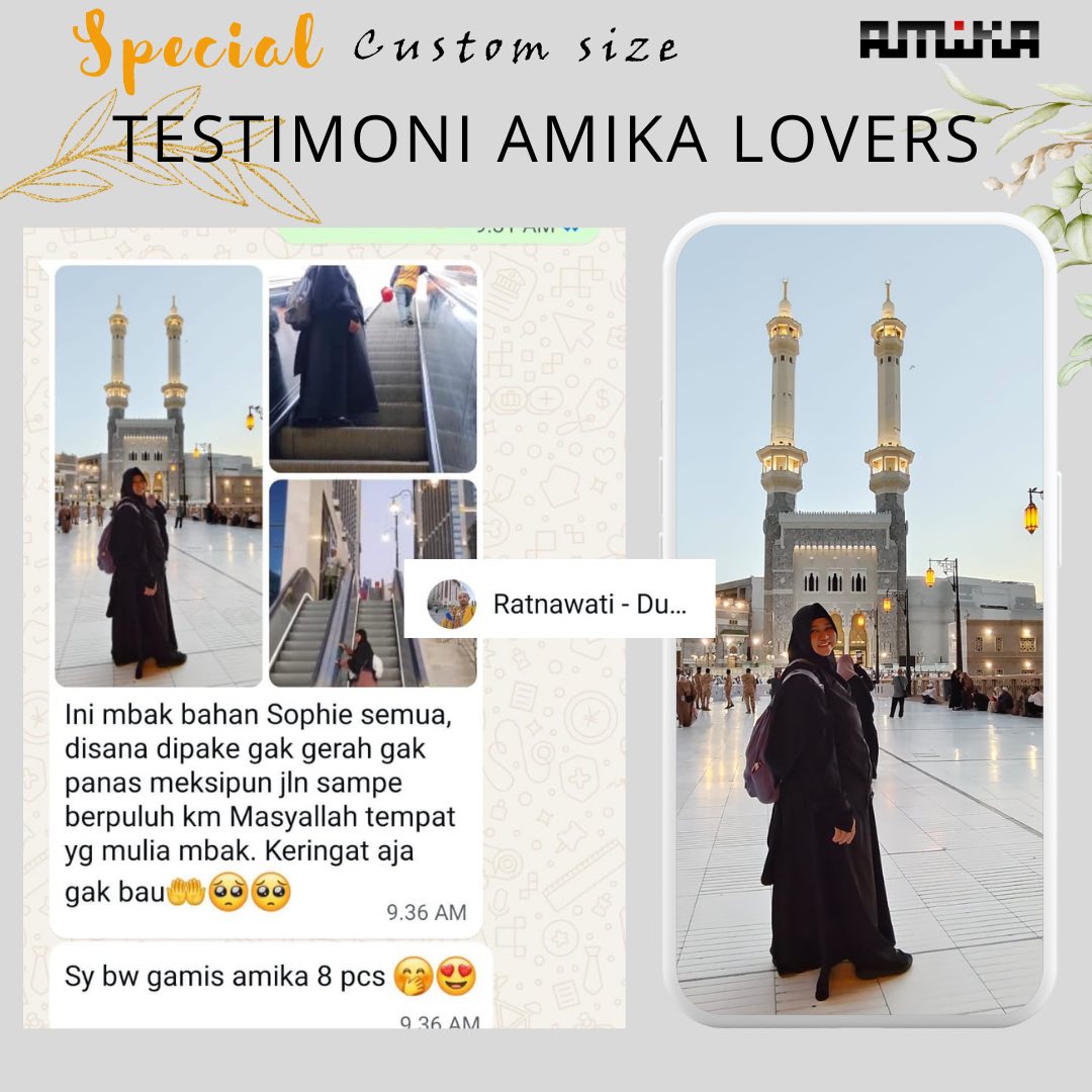 Gamis Amika Facebook ad