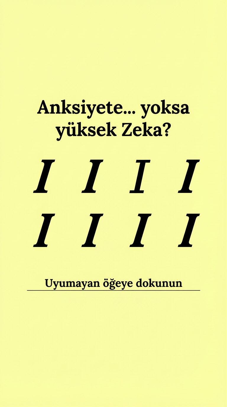 International Brain Test Facebook ad