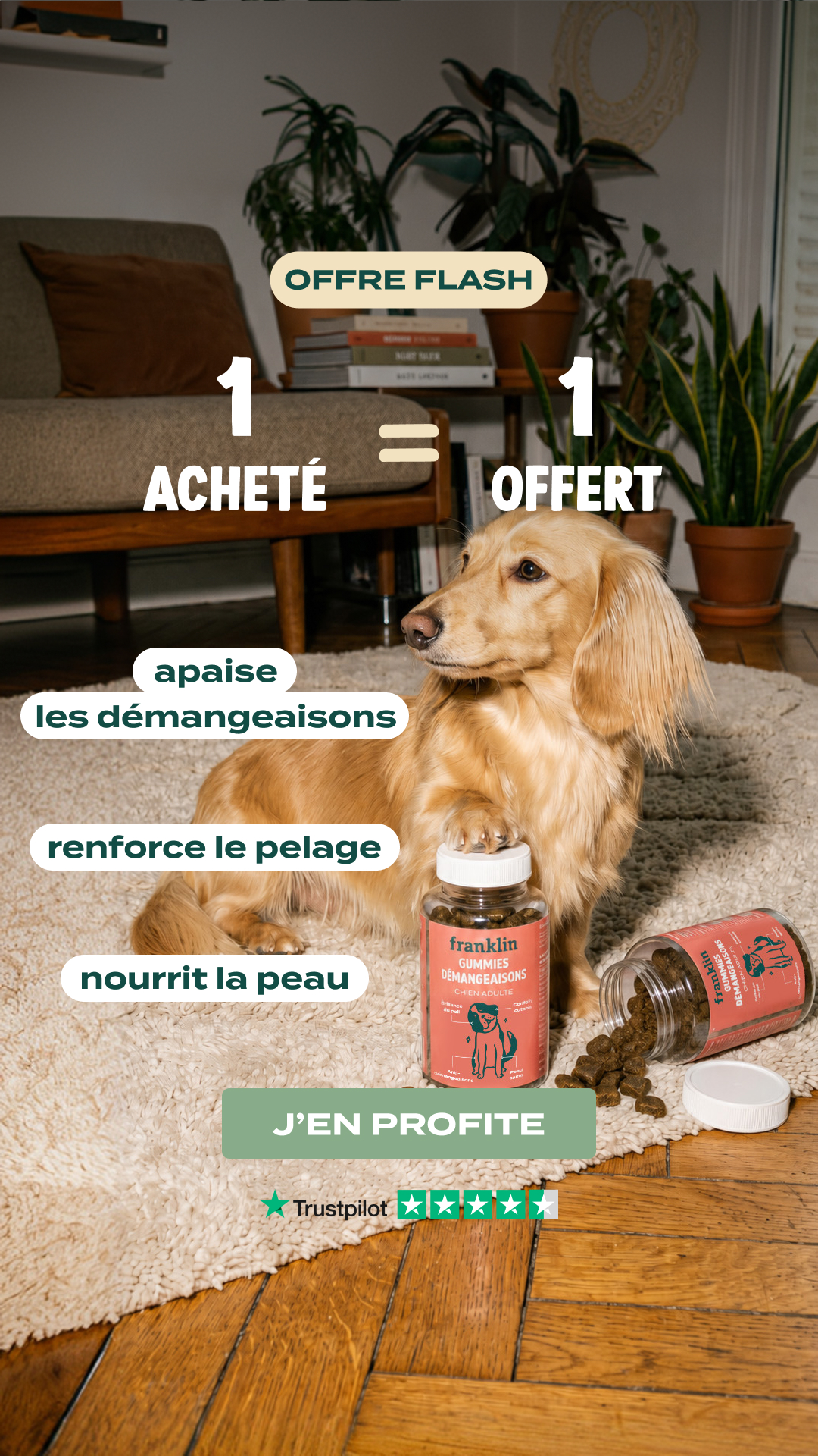 Franklin Pet Food Facebook ad