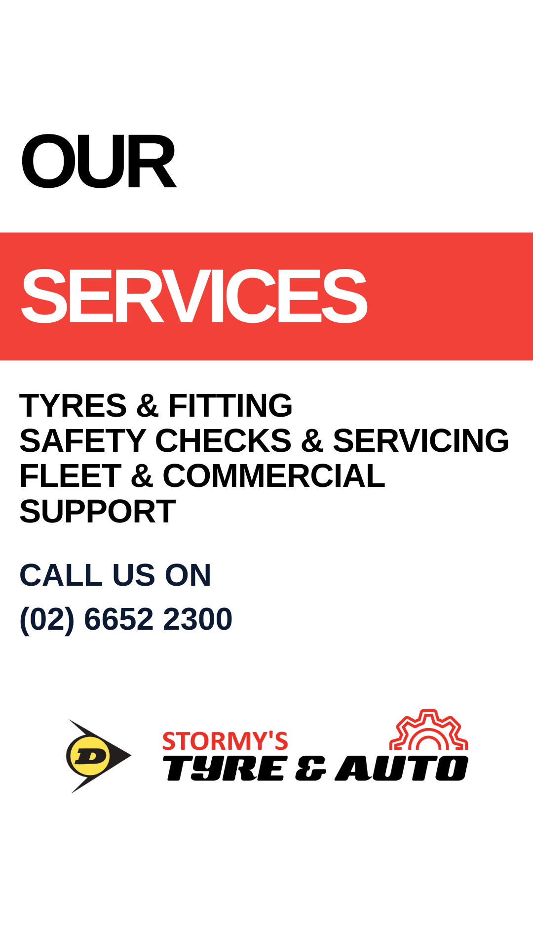 Stormys Tyre and Auto Facebook ad from Dec 3, 2025